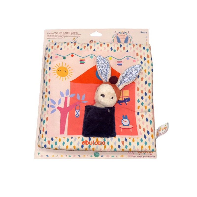 Livre d'&eacute;veil POP UP "Gabin lapin"
