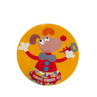 Assiette plate "Magic circus"