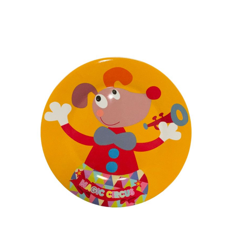 Assiette plate "Magic circus"
