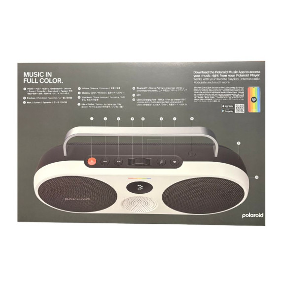 Enceinte Polaroid P3 NOIR