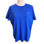 tee-shirt bleu &eacute;lectrique