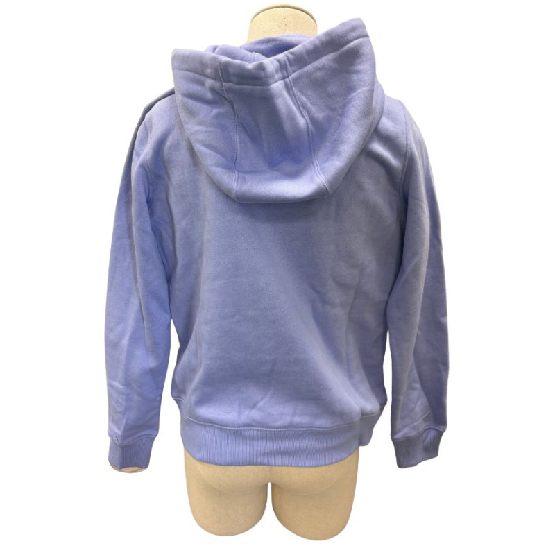 pull &agrave; capuche violet