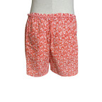 bermudas imprim&eacute; corail