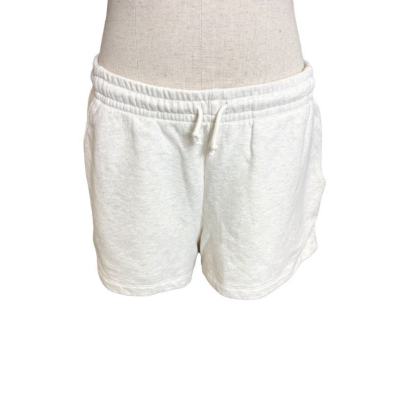 bermudas jogging blanc cass&eacute;