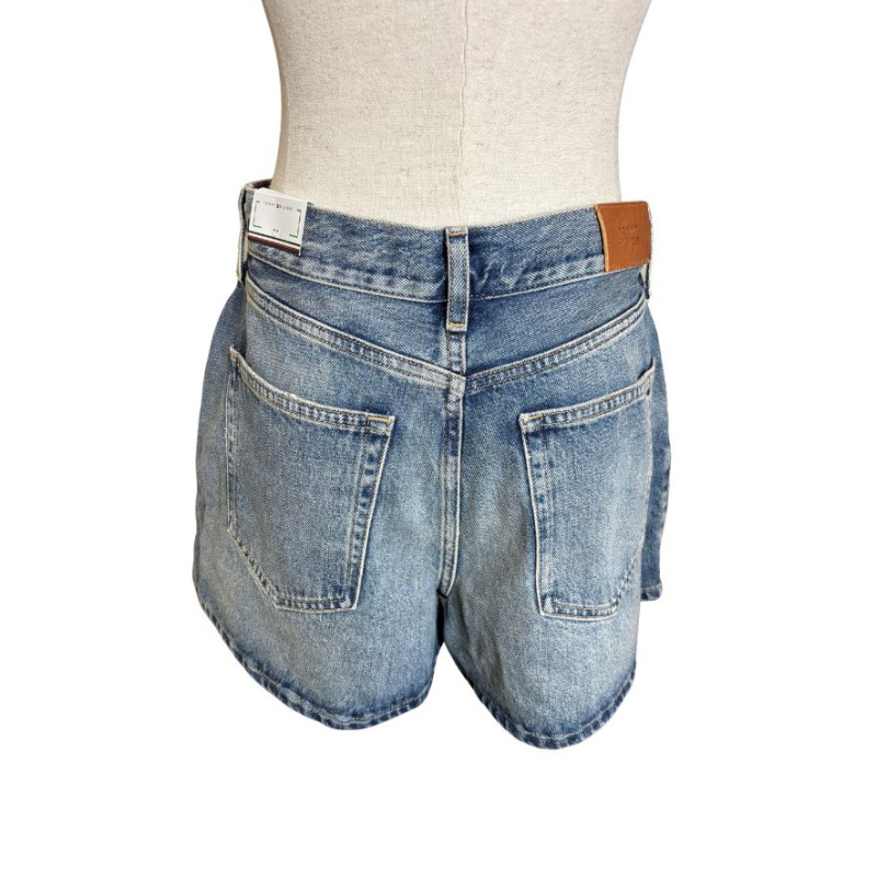 bermudas bleu clair