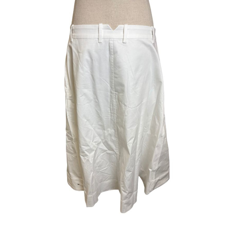 jupe longue blanche