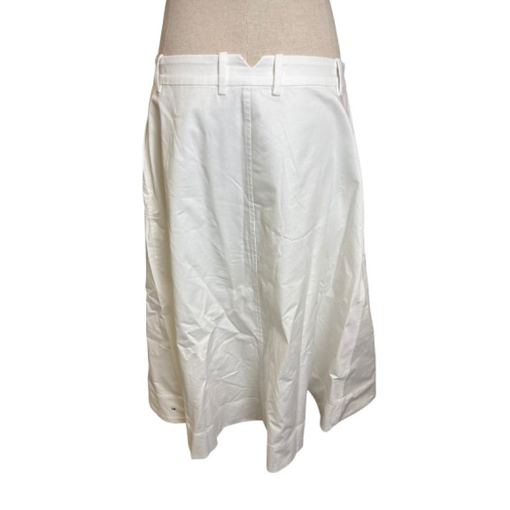 jupe longue blanche