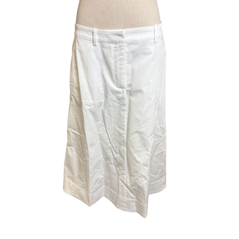 jupe longue blanche