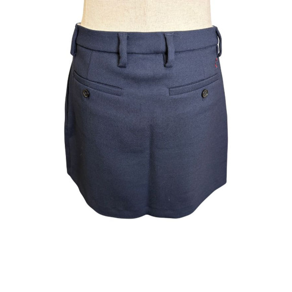 jupe bleu marine