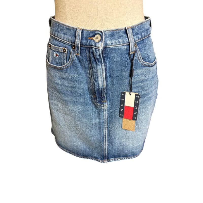 jupe bleu clair