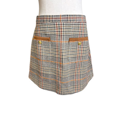 jupe motif prince-de-galles