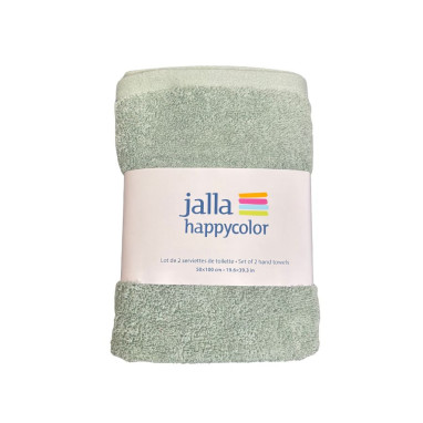 lot de 2 serviettes 50x100
