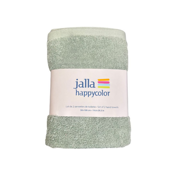 lot de 2 serviettes 50x100